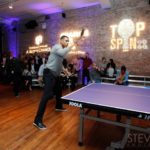Allan Houston competing in the celebrity tournament at TopSpin 2012