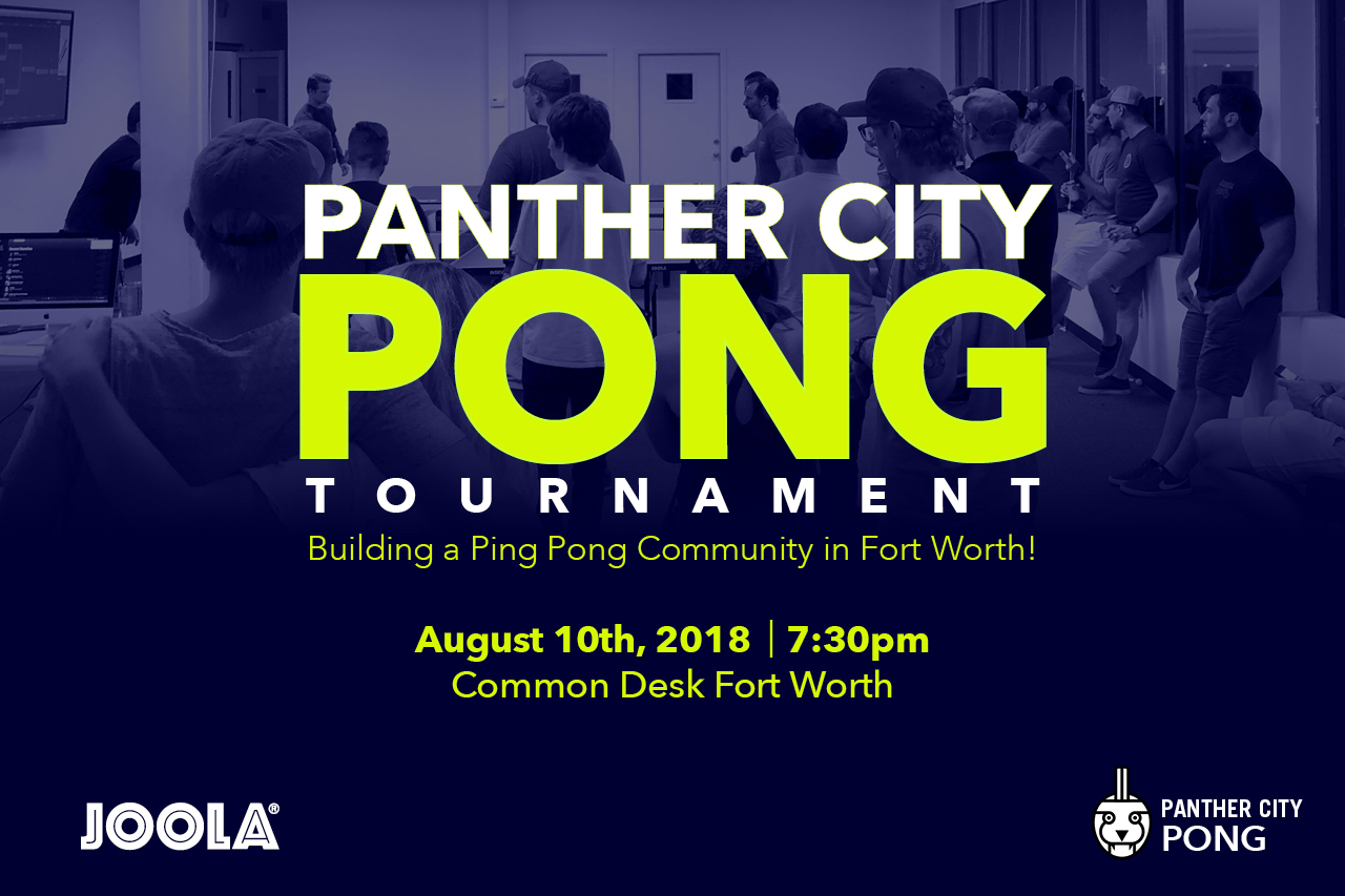 JOOLA Sponsors Panther City Pong Tournament In Forth Worth, Texas