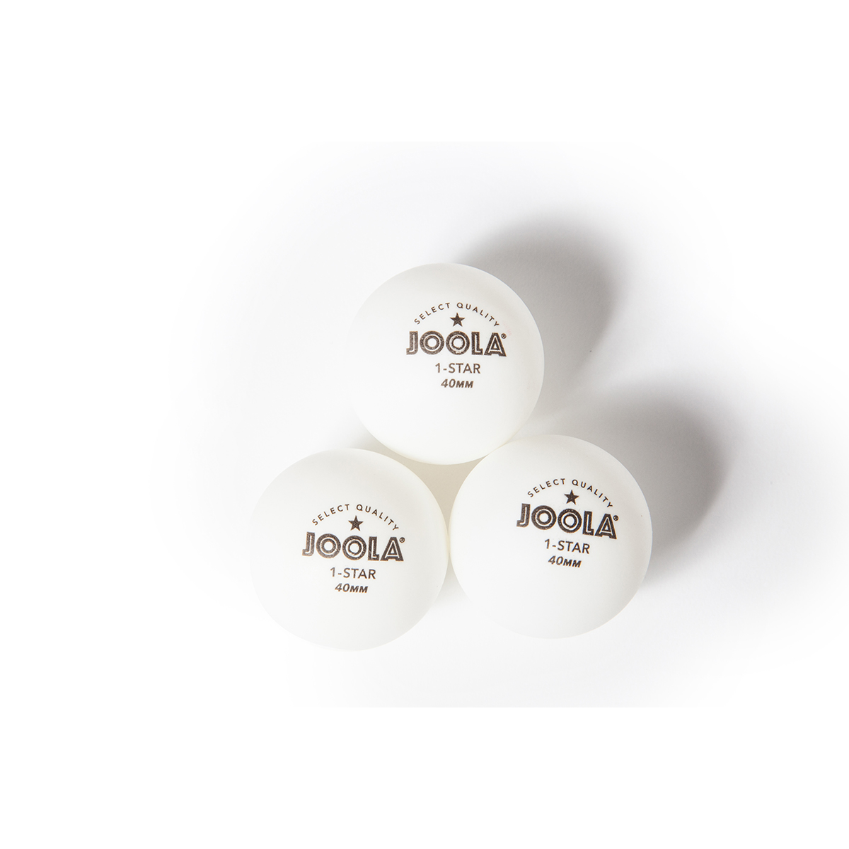 JOOLA Essentials Glow in The Dark 40mm Table Tennis Balls 6CT