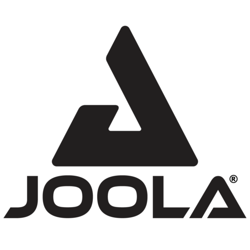 Logo: JOOLA Stacked Logo in black. JOOLA Trinity Icon on top, "JOOLA®" centered below.