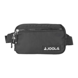 Product Image: Black JOOLA Fanny Pack with white horizontal JOOLA logo in bottom right corner of the bag