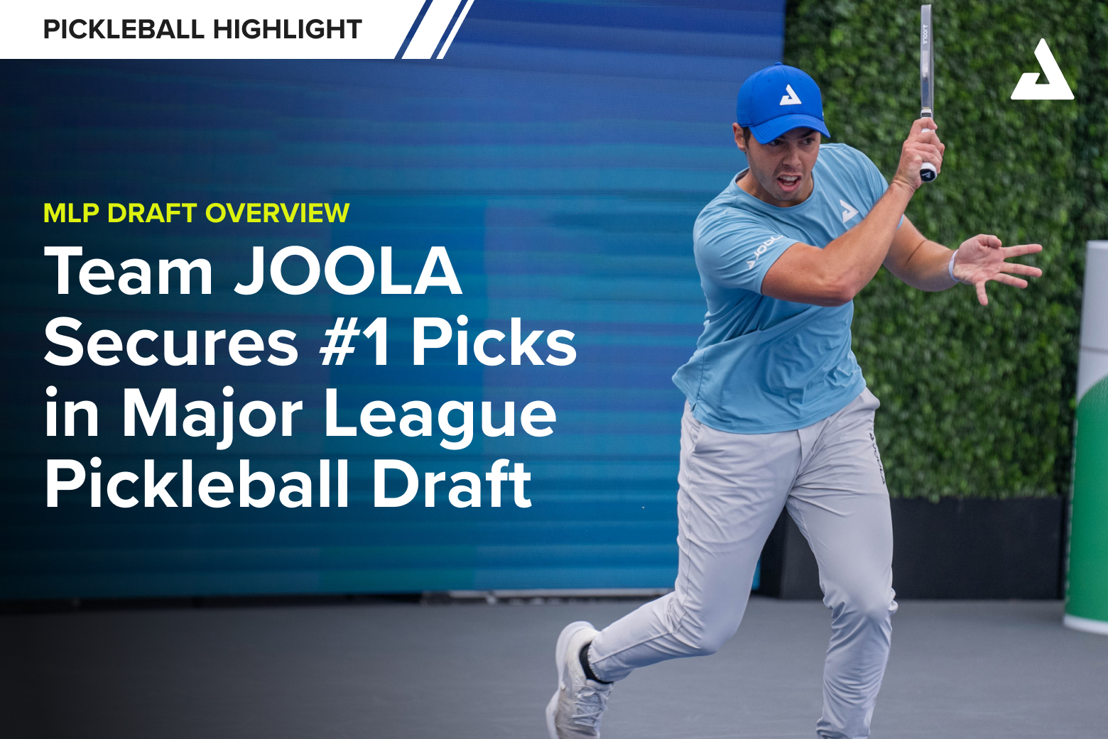 Team JOOLA Secures #1 Picks in Major League Pickleball Draft